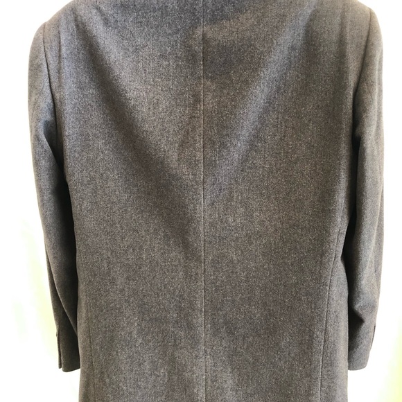 HUGO BOSS Charcoal Heather Gray Apollon Angora Wool Cashmere Sport Coat 40R - Picture 5 of 8